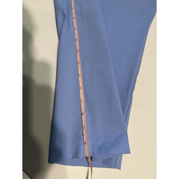 NWT Kim Rogers 14 Petite Capri Tummy Control Blue Pull On Pockets - Picture 11 of 11
